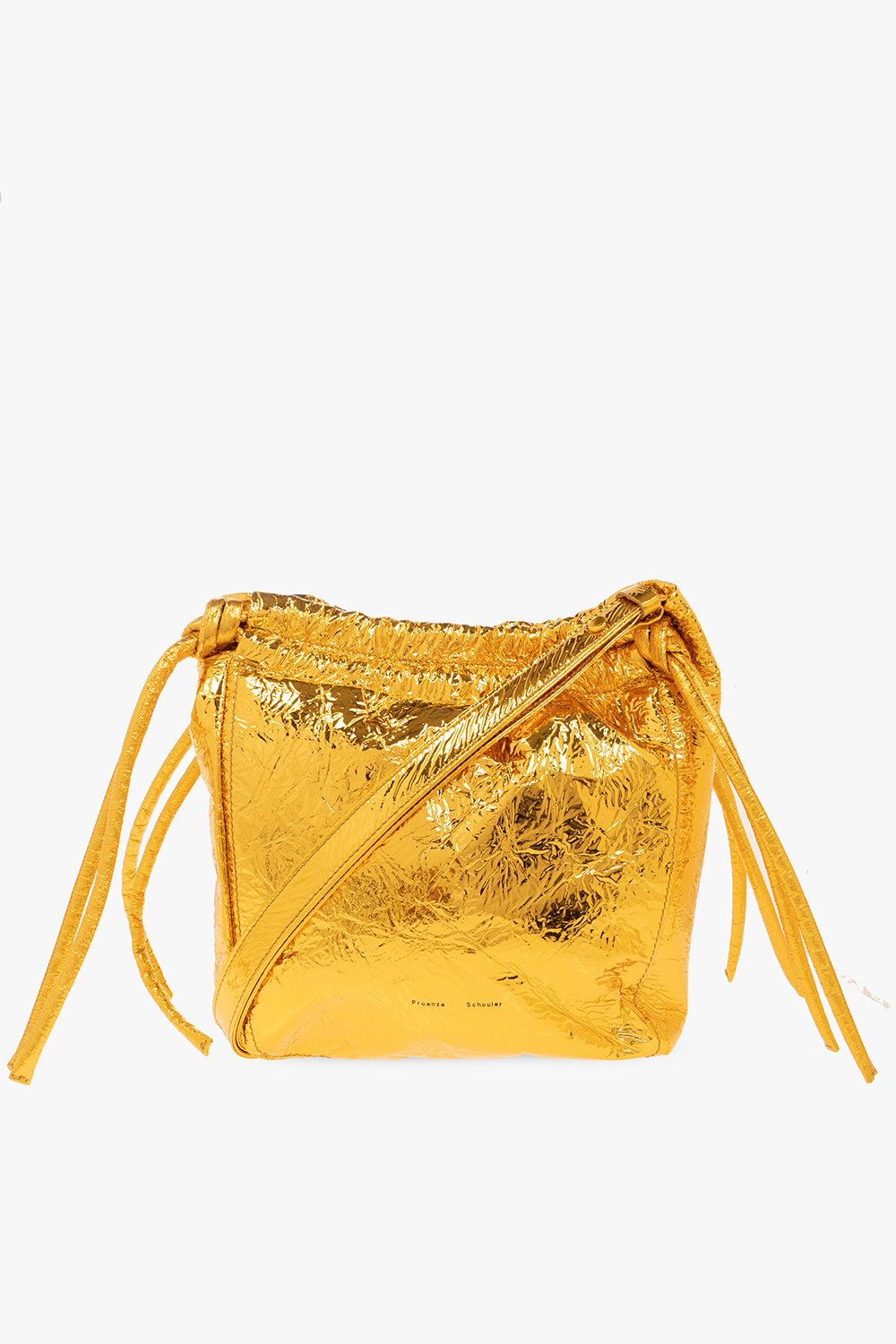 Gold Leather shoulder bag Proenza Schouler Vitkac Australia